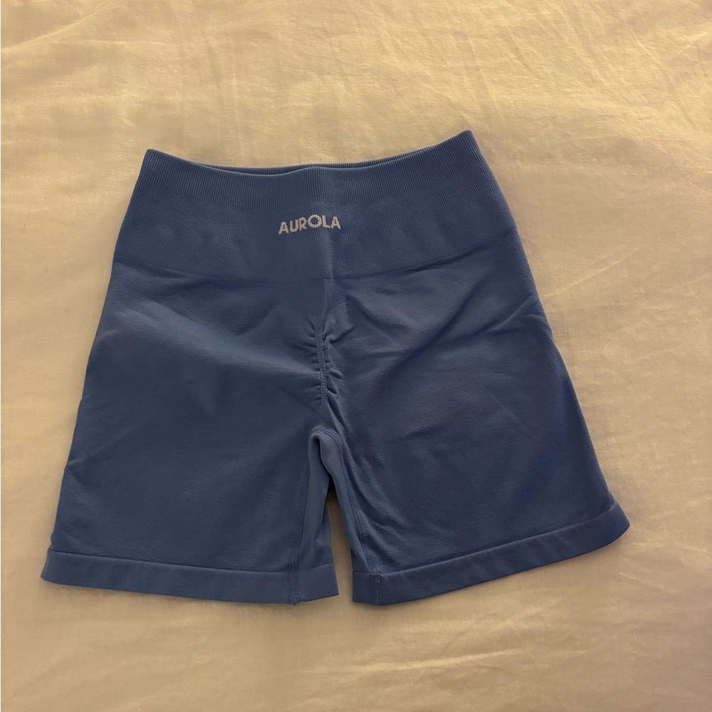 Aurola Women’s Blue Bike Shorts